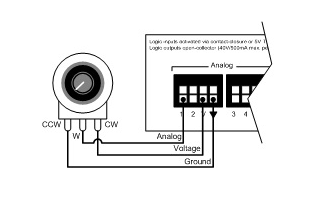 如何將電位器連接到電壓控制,通用電位器箱的接線連接?