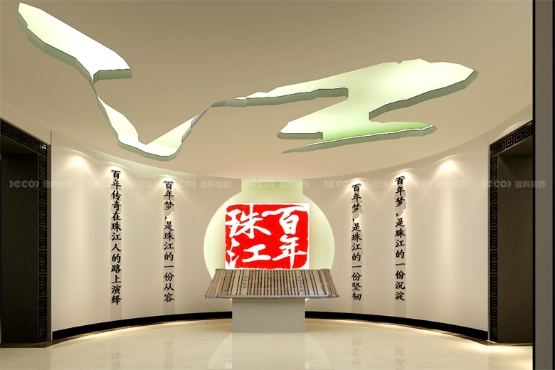  在企業(yè)展廳裝修中，如何利用特殊效果和裝置藝術？